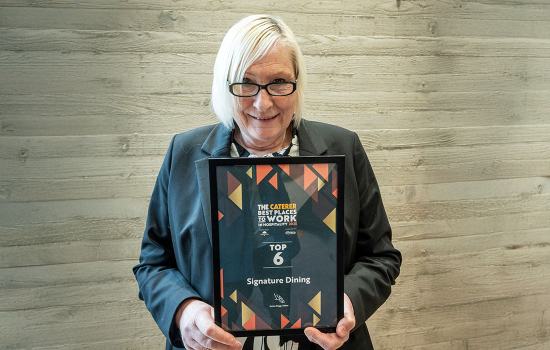 signature dining top six best places to work in hospitality bptw