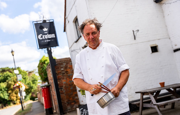 Inside Simon Bonwick&rsquo;s Crown at Bray: Where French cooking, fine art and pub comfort collide