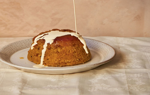 Steamed lemon pudding recipe from Winter in the Highlands