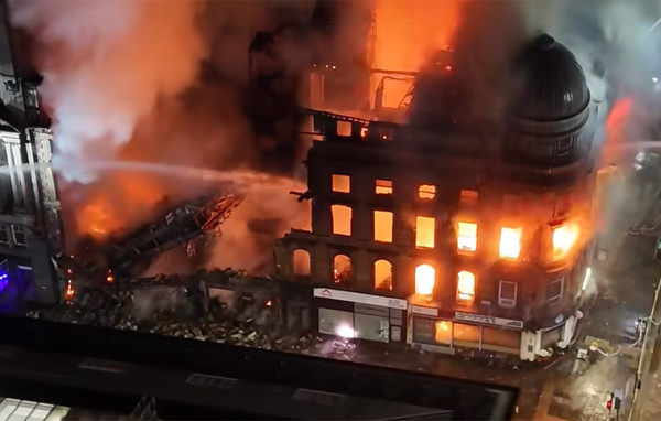 Glasgow hospitality firms shuttered after Central Station blaze