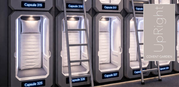 UK&rsquo;s first standing bed hotel UpRight launches in London