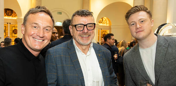 people at networking event