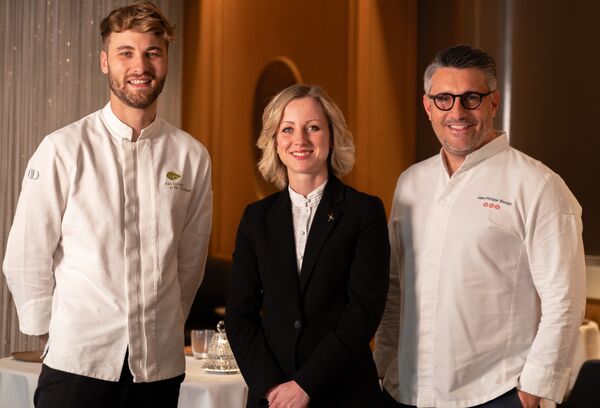 Alain Ducasse at the Dorchester promotes St&eacute;phane Petit to executive chef