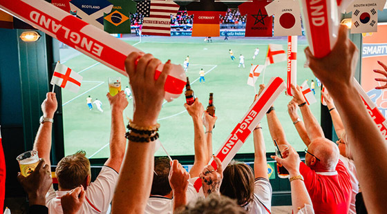 Hospitality insolvencies reduce amid heatwave and World Cup