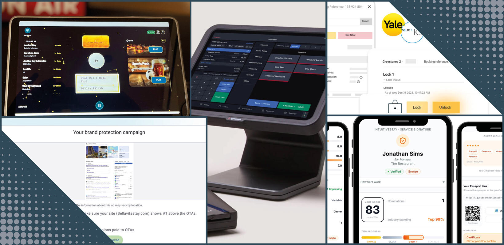 World Cup playlist, centralised menus and staff scoring system: The best new hospitality technology