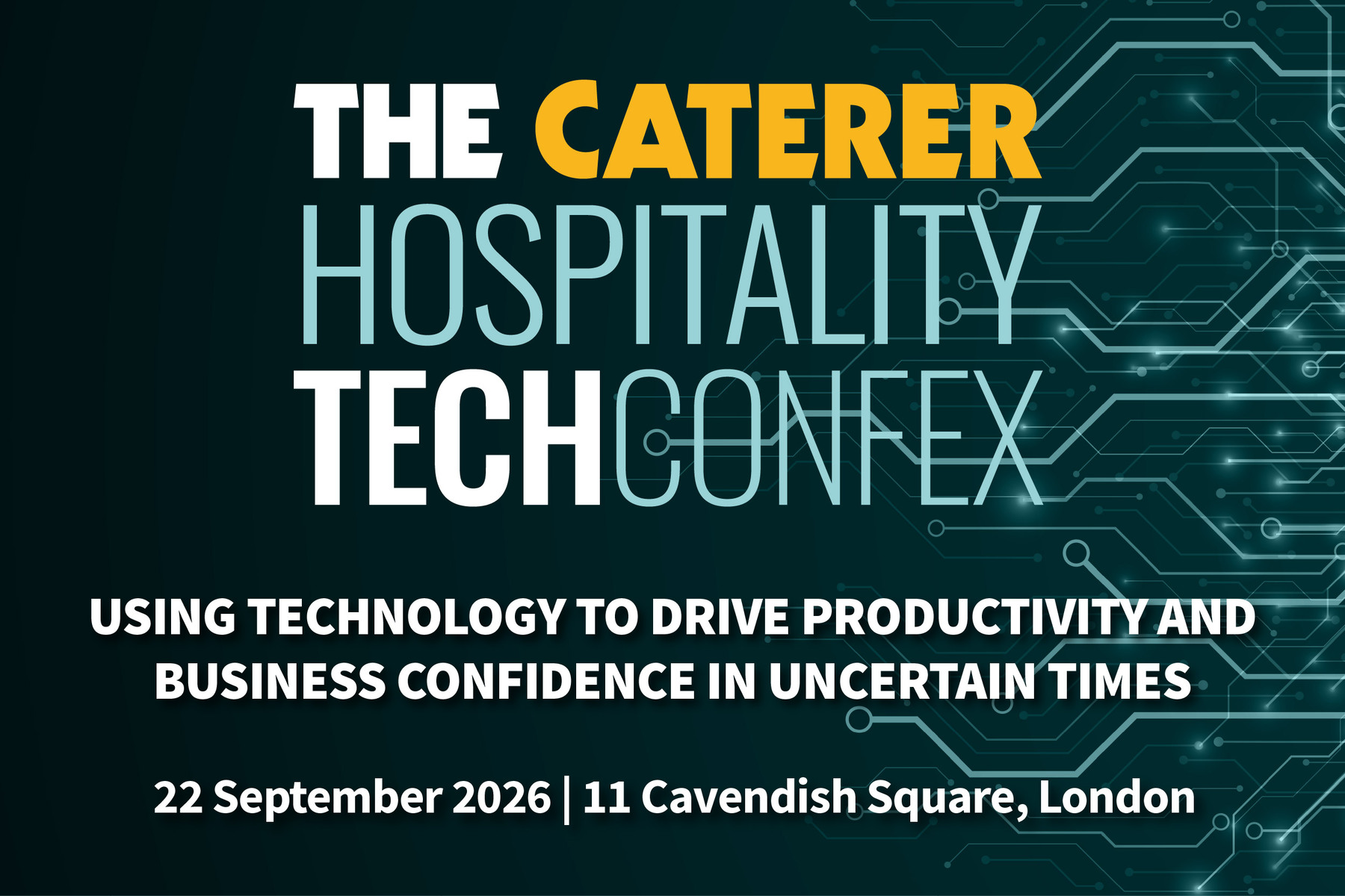 The Caterer Hospitality Tech Confex 2026