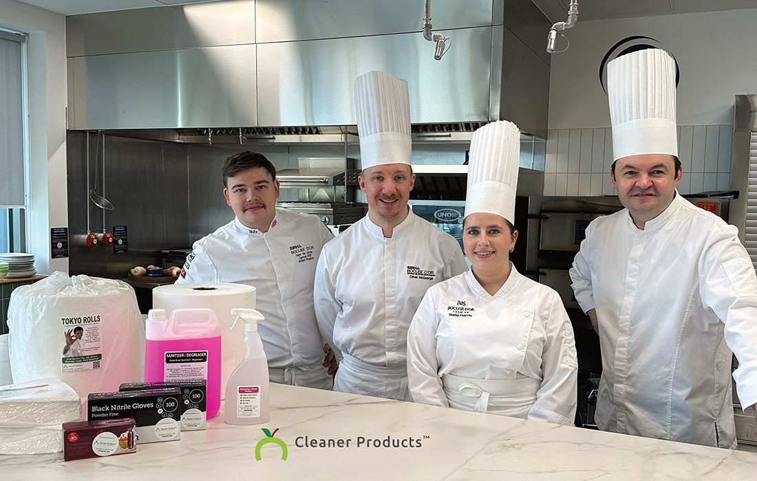 British Bocuse D'Or team with Cleaner Products