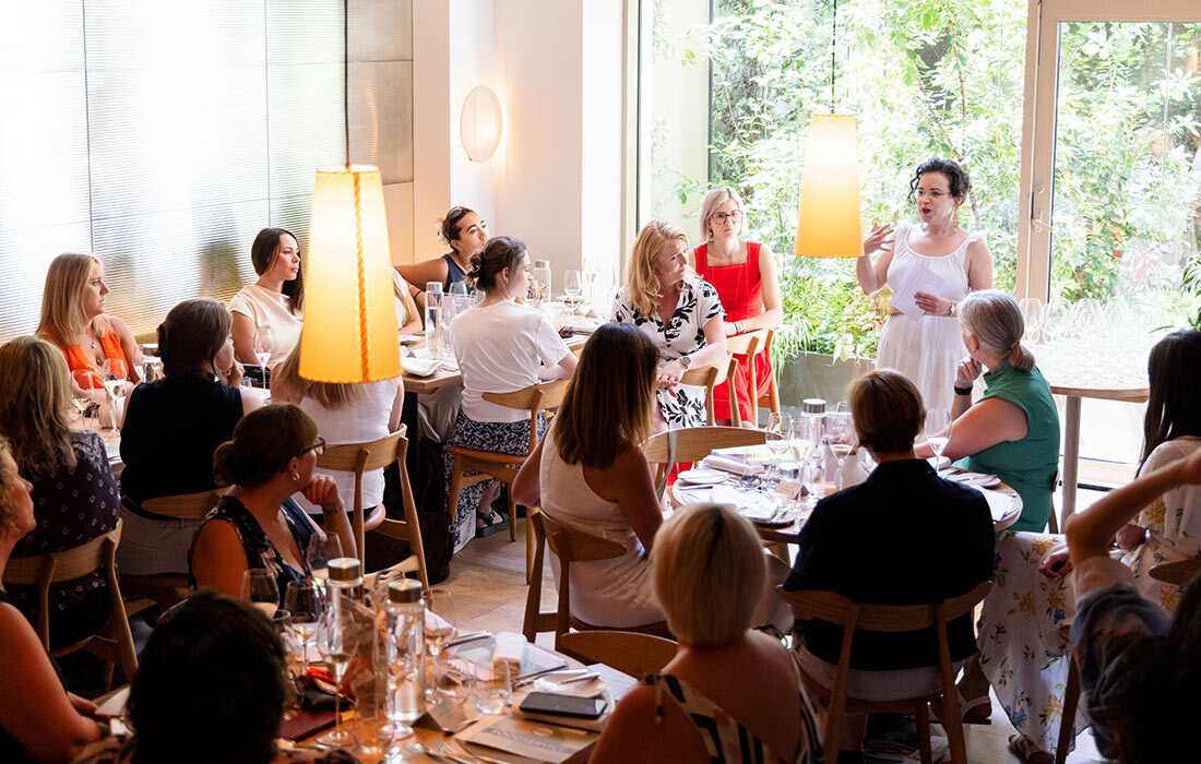 Women in foodservice gather for inspirational lunch at 74 Charlotte Street by Ben Murphy
