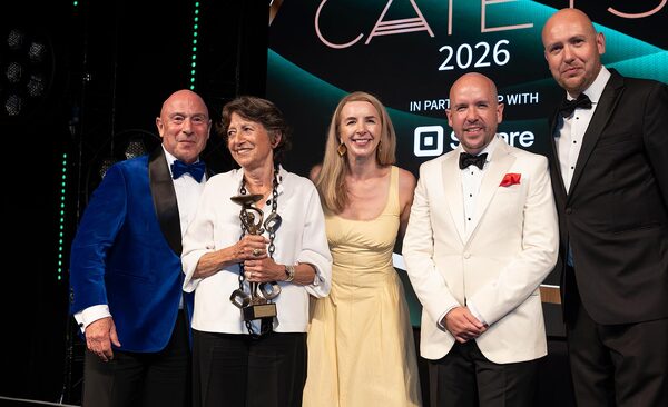 Jacobs Media chairman Clive Jacobs presented the final award, the International Outstanding Achievement Award, to Lady Olga Polizzi, joint winner with Sir Rocco Forte