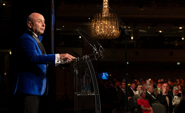 Clive Jacobs, chairman of Jacobs Media, welcomed the guests