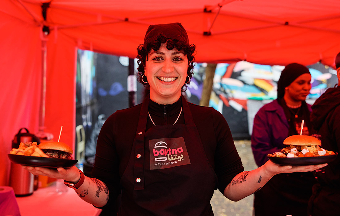 Streets Ahead Live entrepreneur series: Baytna Syrian Burgers
