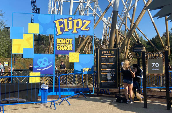 Pladis celebrates Merlin Entertainments listing with Thorpe Park ride takeover