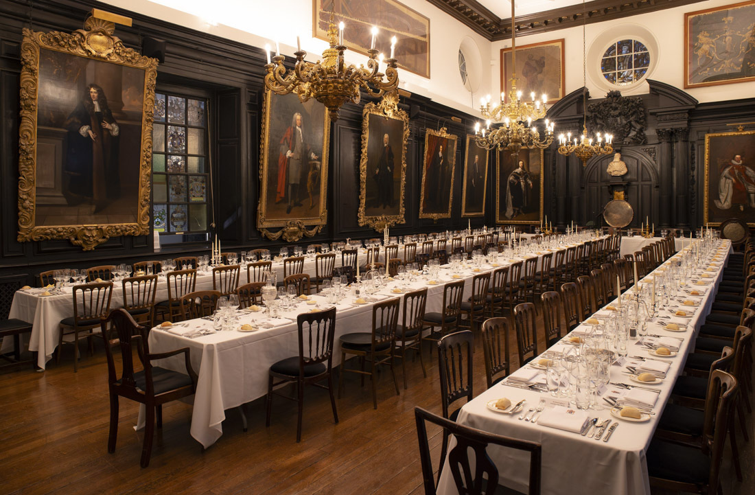 Company of Cooks appointed food, drink and events partner at London’s Apothecaries’ Hall